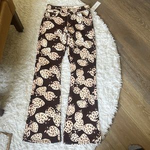 NWT 90’s bootcut strawberry jeans